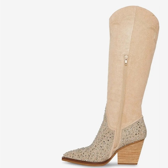 Madden Girl Zip Western Boots - Picture 3 of 3